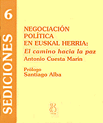 SEDICIONES N6. NEGOCIACION POLITICA EN EUSKAL HERRIA