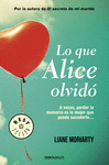 LO QUE ALICE OLVID