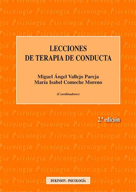 LECCIONES DE TERAPIA DE CONDUCTA