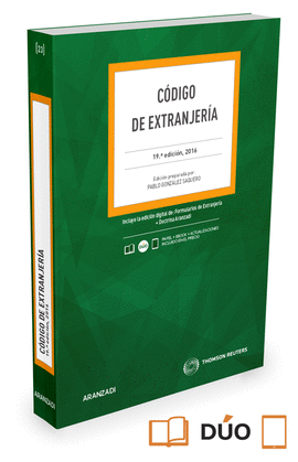 CDIGO DE EXTRANJERA (PAPEL + E-BOOK)