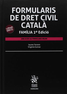FORMULARIS CIVIL DE CATAL. FAMLIA 2 EDICI