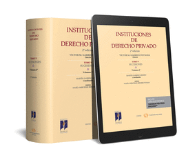 INSTITUCIONES DE DERECHO PRIVADO. TOMO V SUCESIONES. VOLUMEN 4º (PAPEL + E-BOOK)