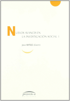 NUEVOS AVANCES EN LA INVESTIGACION SOCIAL I