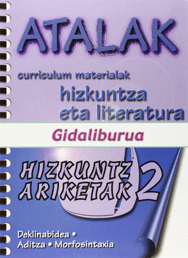 ATALAK -HIZKUNTZ ARIKETAK 2 GIDALIBURUA