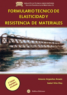 FORMULARIO TECNICO DE ELASTICIDAD Y RESISTENCIA DE MATERIALES