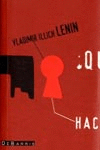 LENIN. �QUE HACER?