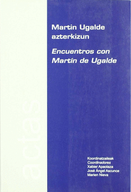 MARTIN UGALDE AZTERKIZUN