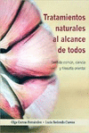 TRATAMIENTOS NATURALES AL ALCANCE DE TODOS