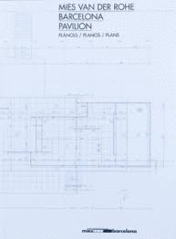 PLANOS JOC DE PLNOLS PLEGAT DEL PAVELL MIES VAN DER ROHE