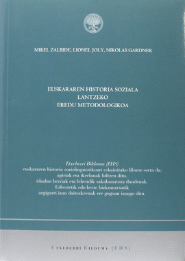 EUSKARAREN HISTORIA SOZIALA LANTZEKO EREDU METODOLOGIKOA