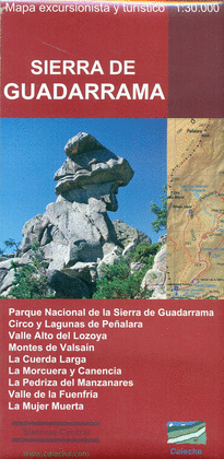 SIERRA DE GUADARRAMA. MAPA EXCURSIONISTA Y TUR�STICO