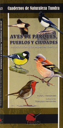 CUAD NATURALEZA,13 AVES DE PARQUES,PUEBLOS Y CIUDADES