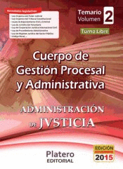 CUERPO GESTION PROCESAL Y ADMINITRATIVA ADMINISTRACION JUSTICIA -TAMARIO II
