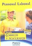 PERSONAL LABORAL DE CORREOS Y TELEGRAFOS TEMARIO 2016