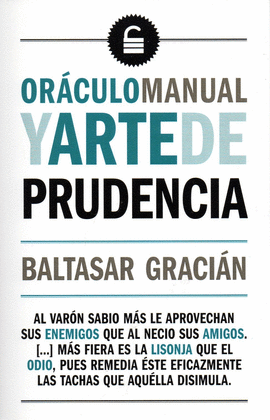 ORACULO MANUAL  Y ARTE DE PRUDENCIA