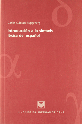 INTRODUCCION SINTAXIS LEXICA DEL ESPAOL