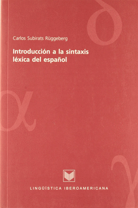 INTRODUCCION SINTAXIS LEXICA DEL ESPA�OL