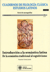 INTRODUCCIN A LA SEMNTICA LATINA. DE LA SEMNTICA TRADICIONAL AL COGNITIVISMO