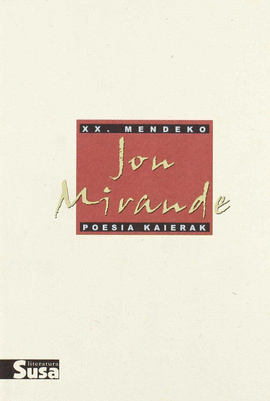 JON MIRANDE -XX.MENDEKO POESIA