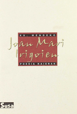 JUAN MARI IRIGOIEN -XX.MENDEKO POESIA