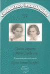 CLARICE LISPECTOR Y MARIA ZAMBRANO - CUADERNOS INACABADOS 059