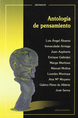ANTOLOGIA DE PENSAMIENTO +CD. AFORISMOS