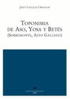 TOPONIMIA DE ASO, YOSA Y BET�S (SOBREMONTE, ALTO G�LLEGO)