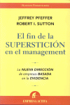 FIN DE LA SUPERSTICION EN EL MANAGEMENT, EL
