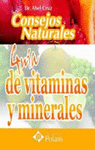 VITAMINAS MINERALES GUIA