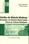 ESTUDIOS DE HISTORIA MODERNA