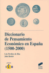 DICCIONARIO DE PENSAMIENTO ECONOMICO 1500-2000