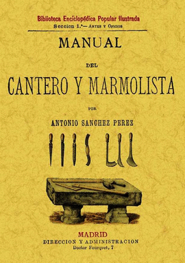 MANUAL DEL CANTERO Y MARMOLISTA