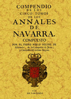 COMPENDIO DE LOS CINCO TOMOS DE LOS ANALES DE NAVARRA.