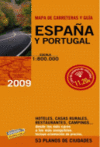 GUIA Y MAPA DE CARRETERAS DE ESPAA Y PORTUGAL 1:800.000, (2009)