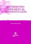 MATRIMONIO HOMOSEXUAL Y CONSTITUCIN