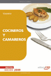 COCINEROS Y CAMAREROS  TEMARIO   EDICION 2009