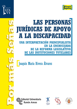 LAS PERSONAS JURDICAS DE APOYO A LA DISCAPACIDAD