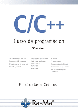 C/C++. CURSO DE PROGRAMACIN. 5 EDICIN