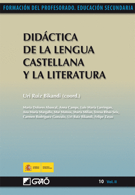 DIDACTICA DE LA LENGUA CASTELLANA Y LA LITERATURA