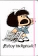 CUADERNO MAFALDA ESTOY INDIGNADA - GRANDE 2ED