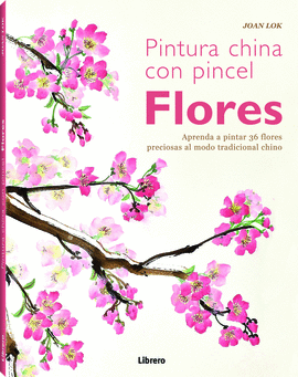 PINTURA CHINA CON PINCEL FLORES