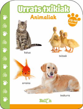 URRATS TXIKIAK - ANIMALIAK 12-18 HILABETE