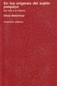 EN LOS ORIGENES DEL SUJETO PSIQUICO