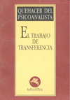 EL TRABAJO DE TRANSFERENCIA