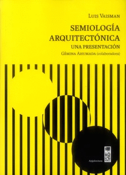 SEMIOLOGIA ARQUITECTONICA