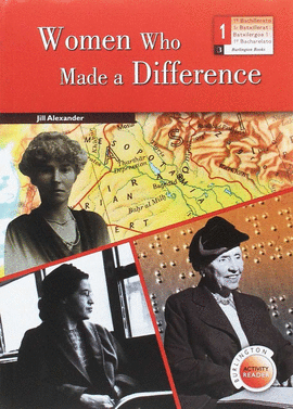 WOMEN WHO MADE A DIFFERENCE 1ºNB